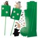 Baker Ross FX624 Molletje poppenkastpakketten - Set van 5, Herfst en bos dieren knutselwerkjes voor kinderen