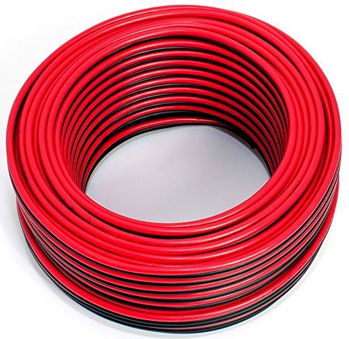 SeKi Luidsprekerkabel rood/zwart 2x 1,50 mm² 25 m ring