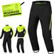 SHIMA HYDRODRY 2.0 Waterdichte motorbroek heren vrouwen motorfiets opvouwbare regenkleding voor regenjassen set overjas regenafdichting reflecterend ademend nat weer winter (broek Unisex, fluo, 3XL)