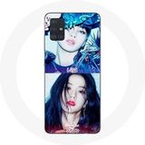 Blackpink Hoesje voor Samsung Galaxy A71 Blackpink K-pop Groep Lisa en Jisoo Lovesick meisjes poster van het album Maniacase