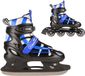 Nils Extreme NH18366A - 2-in-1 Rolschaatsen - Granat - Maat L (39-42)