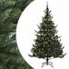 vidaXL Sapin de Noël artificiel avec boule 180 cm 300 LED Blanc chaud