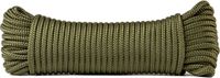 SNURO Polyester touw (6mm, 20m, kaki groen)