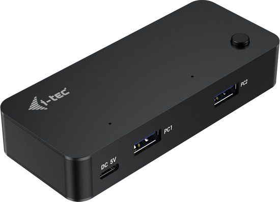 I-tec CAKVMHUB2A2C KVM-schakelaar 1 m