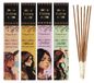 Golden Palo Santo Bougie Parfumée Ensemble - Collection de 4 Parfums pour la Relaxation (4 x 15 grammes)