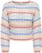 ONLY Gebreide trui ONLGEENA Lange mouw Ronde hals Gestreept Acryl Vrouwen XS