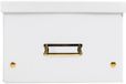 Exacompta 5x Opbergdoos in karton 27x36x19cm Neo Deco, vlak geleverd - Wit