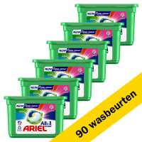 Ariel Ariel All in 1 Pods Color (6 dozen - 90 wasbeurten)