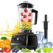 Mixeur sur pied 1600W, 2 litres, 6 lames, sans BPA, mixeur à smoothies