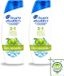 Head & Shoulders Shampoo 2-en-1 Apple Fresh - 300 ml - Grand conditionnement - 2 pièces