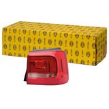 HELLA 2SD 010 468-101 Achterlicht - Gloeilamp - Wit / Rood - Buitenste deel ECE - rechts