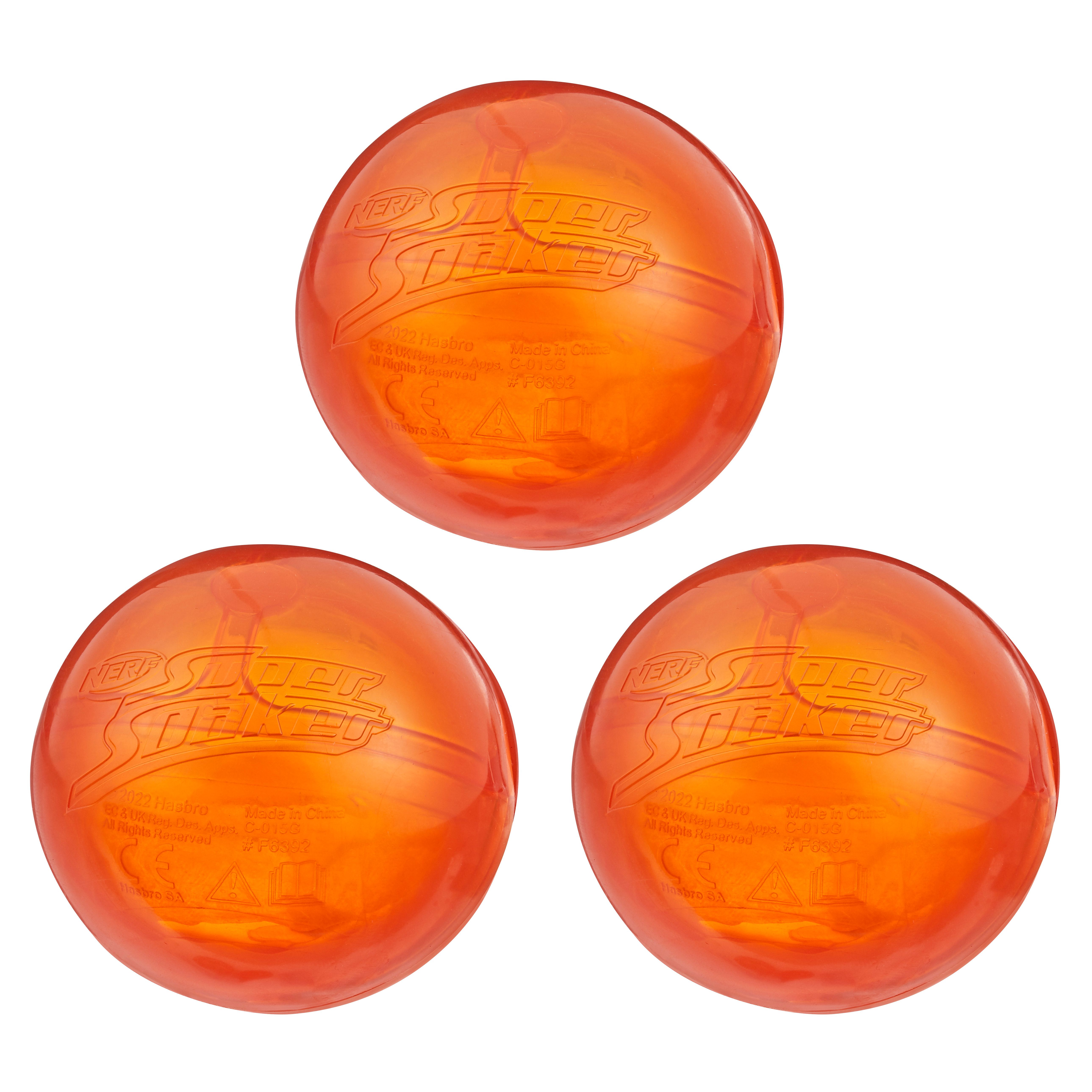 NERF Super Soaker Hydro Balls 3pk - Water Ball Blasters - 3 Pack
