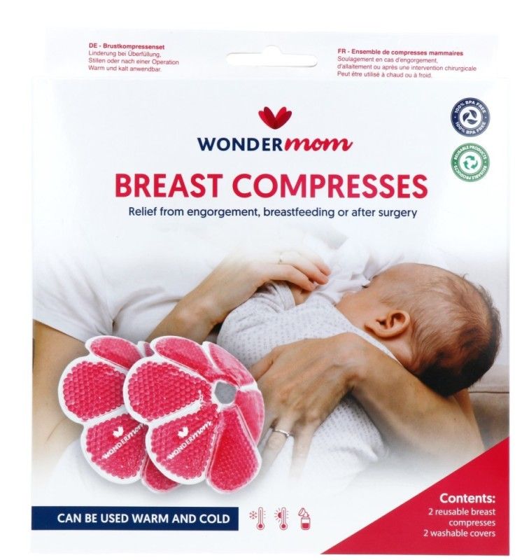 wondermom Borstkompressenset 2st
