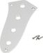 Fender Control Plate Jazz bas 4-Hole Chrome - Basgitaaronderdeel