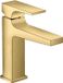 Hansgrohe Metropol Wastafelkraan - Gepolijst Goud - Push-Open - 32507990