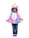 Rubies Super eenhoorn-kostuum voor meisjes en jongens, cape met capuchon, eenhoorn, officier, carnaval, verjaardag, feesten, Halloween, Kerstmis