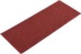 vidaXL - Trapmatten - Zelfklevend - 15 stuks - 60x25 cm - Bordeaux Rood - Rechthoekig