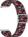 König Design Samsung Galaxy Smartwatch-bandjes, 20 mm, gekleurde schedel
