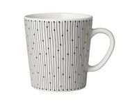 Arabia Tasse Mainio Sarastus 30 cl Noir-blanc