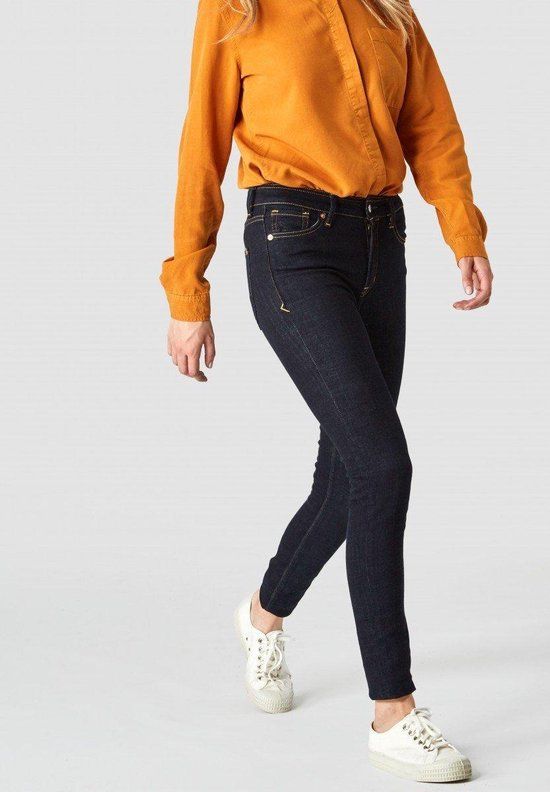CHRISTINA - 29/34 - Denim - Vrouwen - 98% Biologisch katoen, 2% Elastaan - Lang - Never out of stock