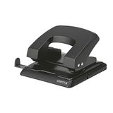 Centra 623667 perforator (HP30, metaal, voor 30 vellen, met aanslagrail) zwart