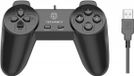 Techancy Manette de jeu USB filaire Duplo shock pour PC - TX1701 - noir
