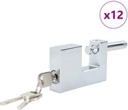 vidaXL - Cadenas - Argent - Acier