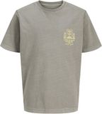 JACK&JONES JPRBLUMANSON SS TEE JNR Jongens T-shirt 140 Katoen Steeple Gray