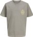 JACK&JONES JPRBLUMANSON SS TEE JNR Jongens T-shirt 140 Katoen Steeple Gray