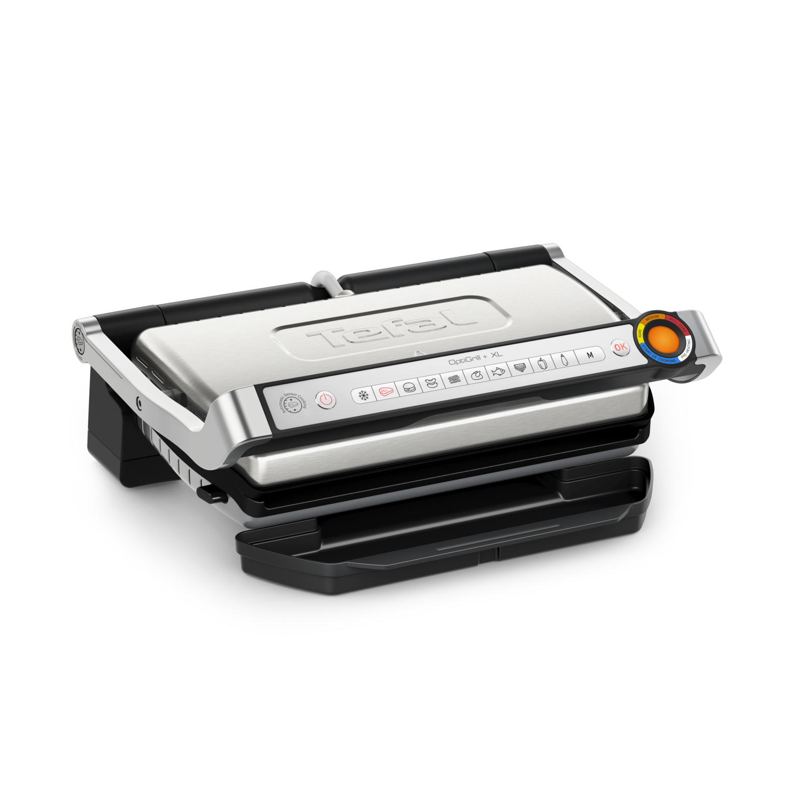 Tefal Optigrill+ XL GC727D - Intelligente Contactgrill - RVS