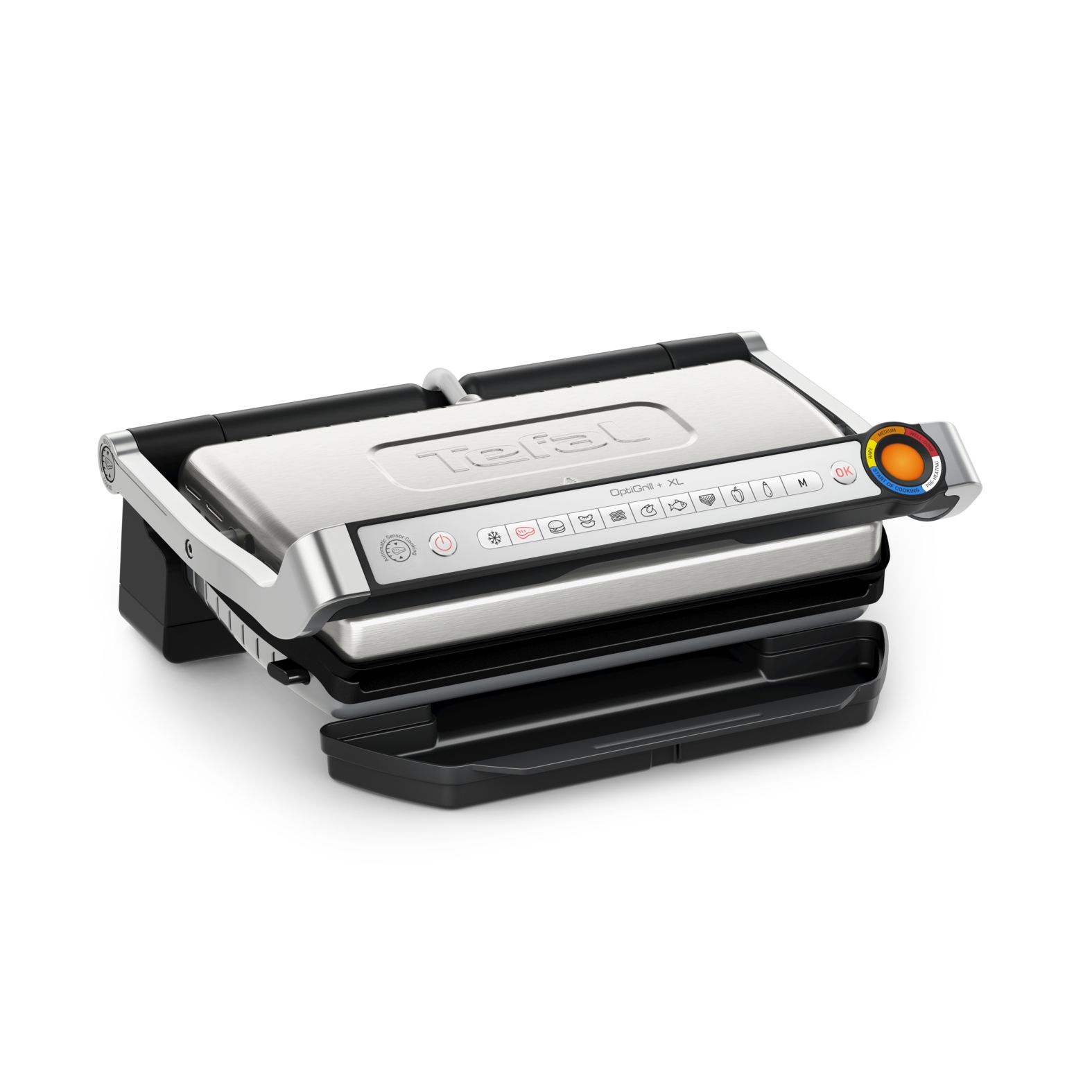 Tefal Optigrill+ XL GC727D - Intelligente Contactgrill - RVS