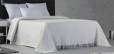 Plaidtor Kasachstan Plaid multifunctioneel, katoen, ecru, 180 x 270 cm