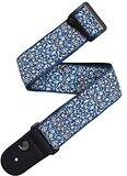 D'Addario Eco-Comfort Persian Woven Guitar Strap - Blue