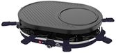 Little balance Raclettemachine - Multi kaas - 1200 W - 8 personen - Afneembare grill/crêpe - Nachtblauw