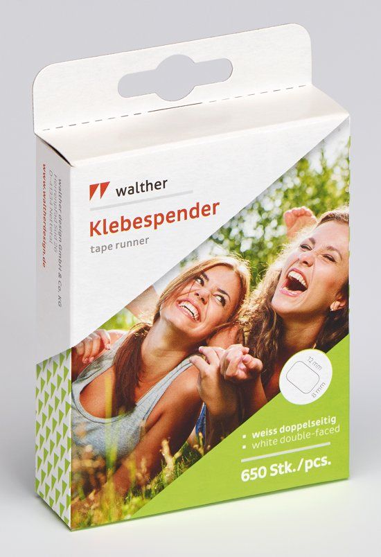 Walther Design - Tape Runner - Foto Tape - 650 stuks