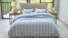 Rivièra Maison Silvan dekbedovertrek - Tweepersoons - 200 x 200/220 cm - Blauw