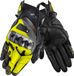 SHIMA XRS-3 Motorhandschoenen Zwart/Geel Leer Maat M Mannen Zomer Sport