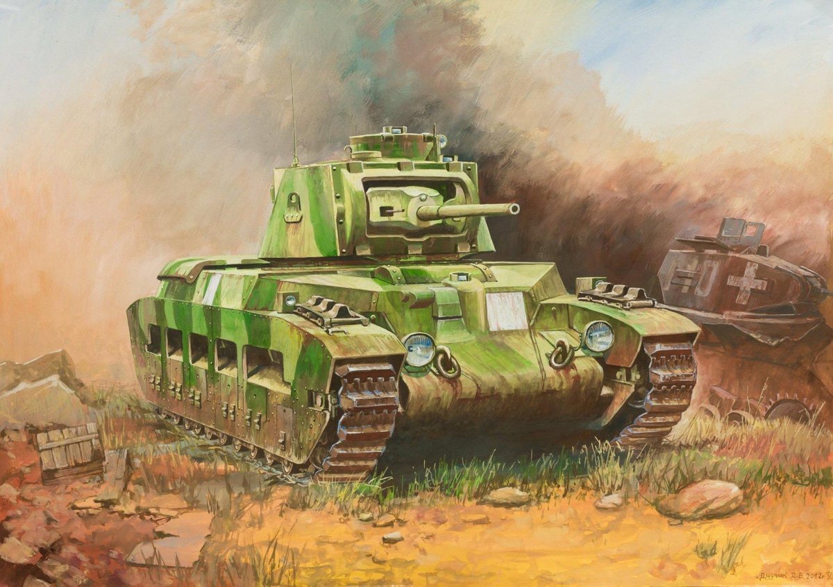 Zvezda - British Tank Matilda Ii (Zve6171)