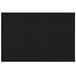 vidaXL Deurmat Zwart 80 x 120 x 1.2 cm Teddy Stof