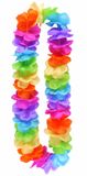 Henbrandt Hawaii guirlande - arc-en-ciel couleurs mix - Carnaval - Soirée à thème - Pride - 100 cm