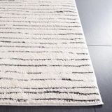 Safavieh Bohemian Indoor Hand Tufted Abstract Collection, ABT340, in Ivory / Charcoal, 60 X 91 cm