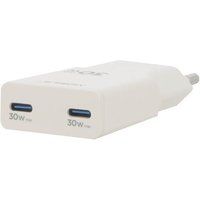 Mobilis 020026 oplader voor mobiele apparatuur Universeel Wit AC Snel opladen Binnen