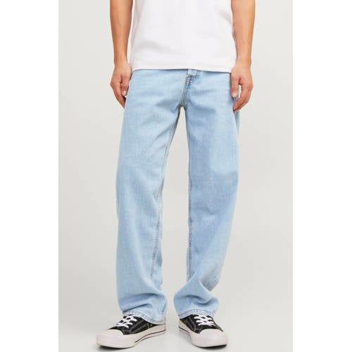 JACK & JONES JEANS INTELLIGENCE JJIEDDIE JJORIGINAL loose fit jeans light blue denim