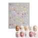 MEKO Autocollants pour ongles en relief C 1 pc