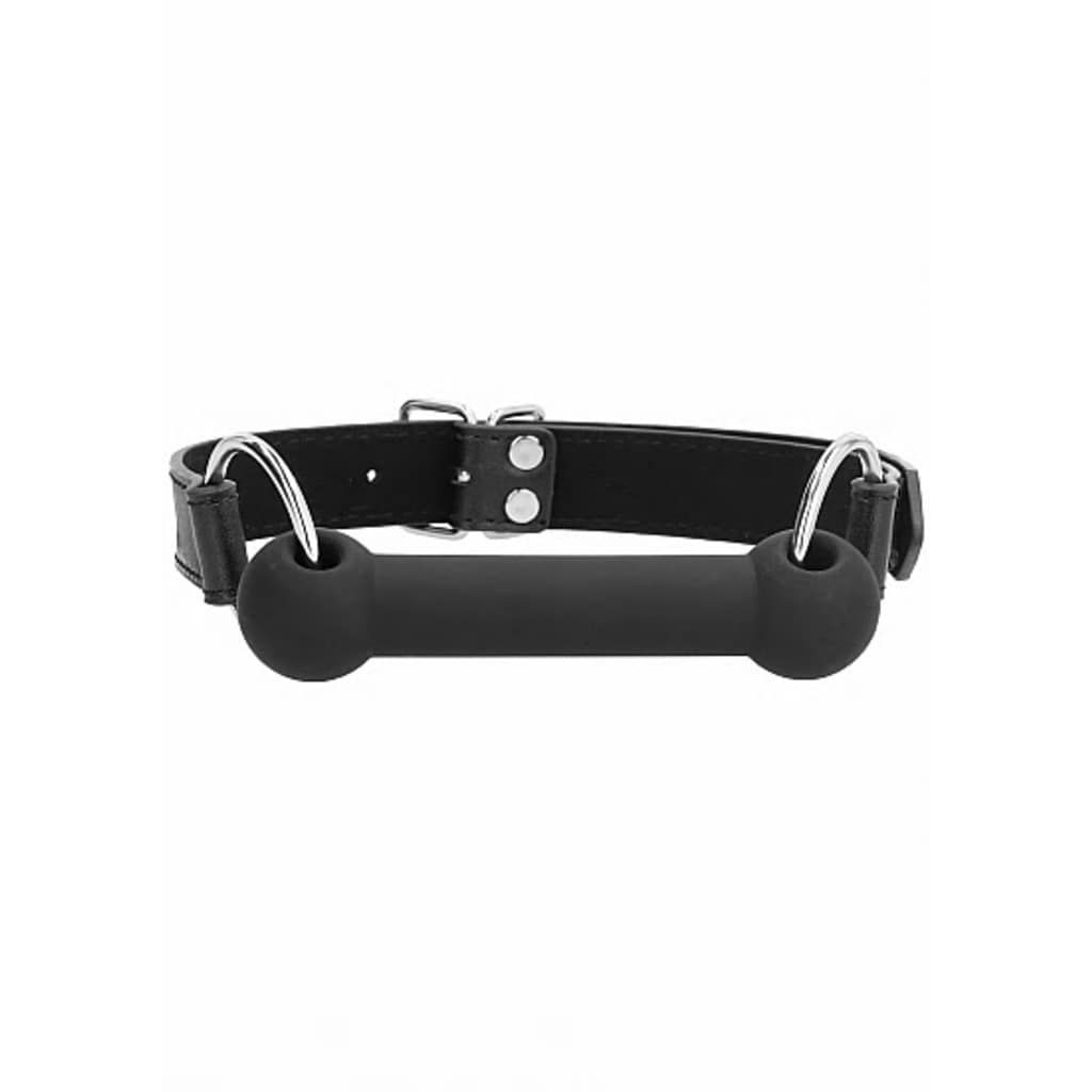 Shots - Ouch! Ouch Bit Gag - Black - 8714273927675