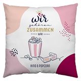 GRUSS & CO Kussenmotief "Wir können Sam" | Sierkussen, katoen, 40 cm x 40 cm | Kussen met spreuk | 47906
