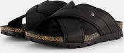 Panama Jack Salman C14 Slippers zwart Leer - Maat 41