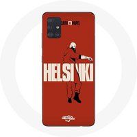 Maniacase Etui voor Samsung Galaxy A71 La Casa De Papel Helsinki