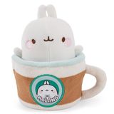 NICI Knuffel MOLANG Pluchen Mok, 14 x 9 cm - 63312