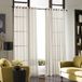 Curtainworks Soho Gordijn met zeilringen van transparante voile, 150 x 335,3 cm, oester